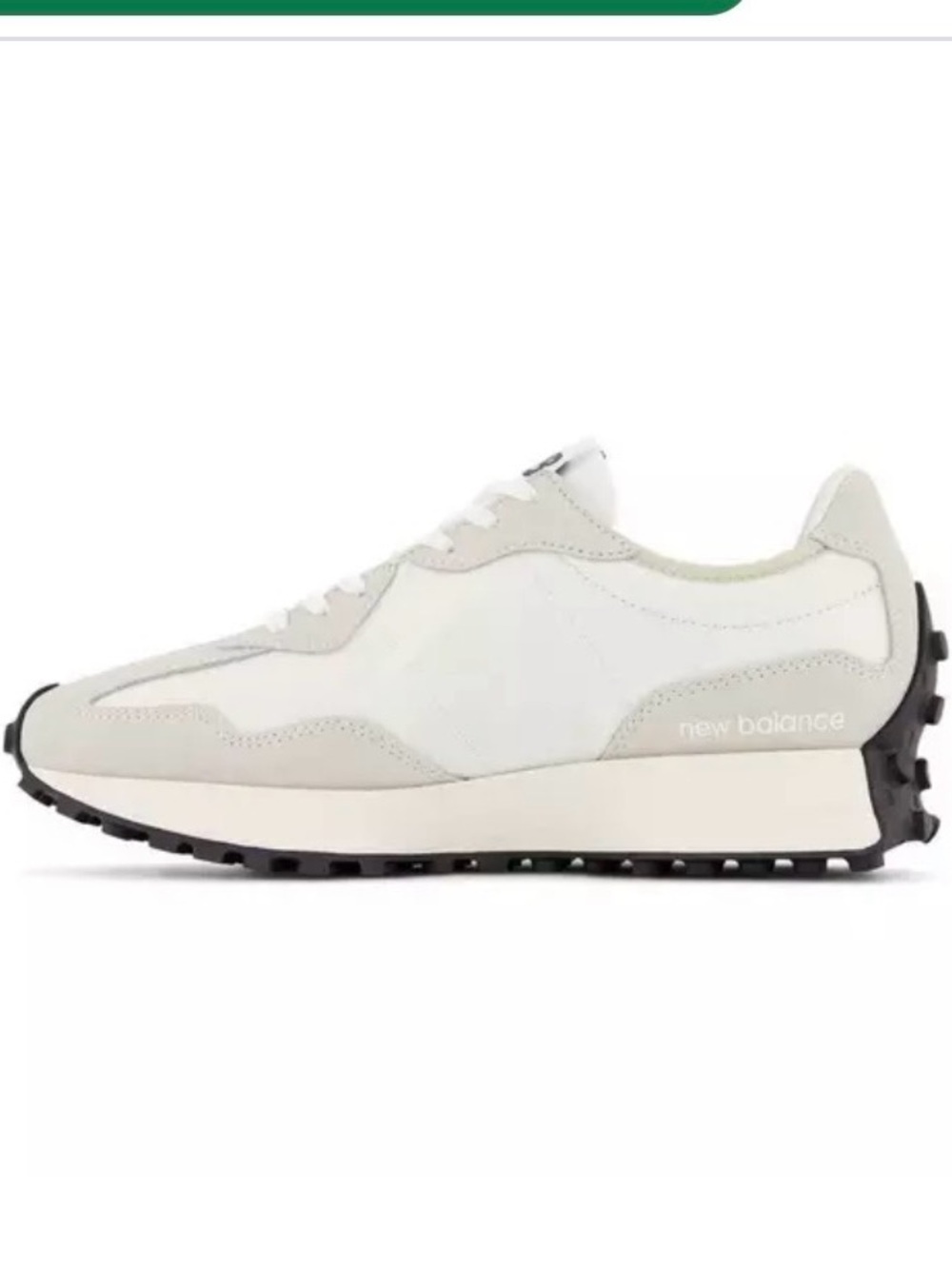 Women's New Balance 327 Sneakers
84881-WS327TC-Sea-Salt-White-Black Size 6US - Picture 2 of 9